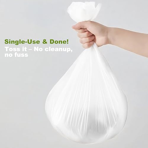 URMONA Waterproof Disposable Plastic Tablecloths - 2 Pack, 54" x 108"