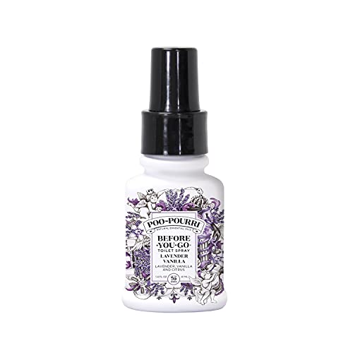 Poo-Pourri Before-You-Go Toilet Spray, Lavender Vanilla, 1.4 Fl Oz