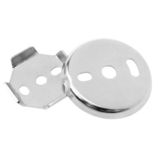 Stainless Steel Towel Bar Replacement Brackets - Silver Round & Square Set