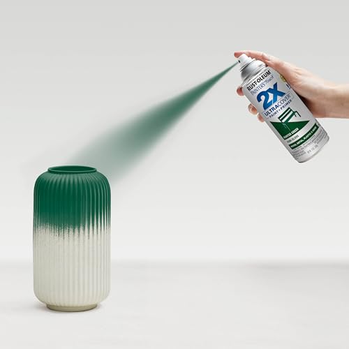 Rust-Oleum Painter's Touch 2X Semi-Gloss Spray Paint - Hunter Green, Fast Drying, Durable for Indoor & Outdoor Use