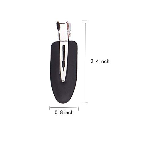 Conpru 8-Piece No Crease Hair Clips for Styling and Makeup (Assorted)