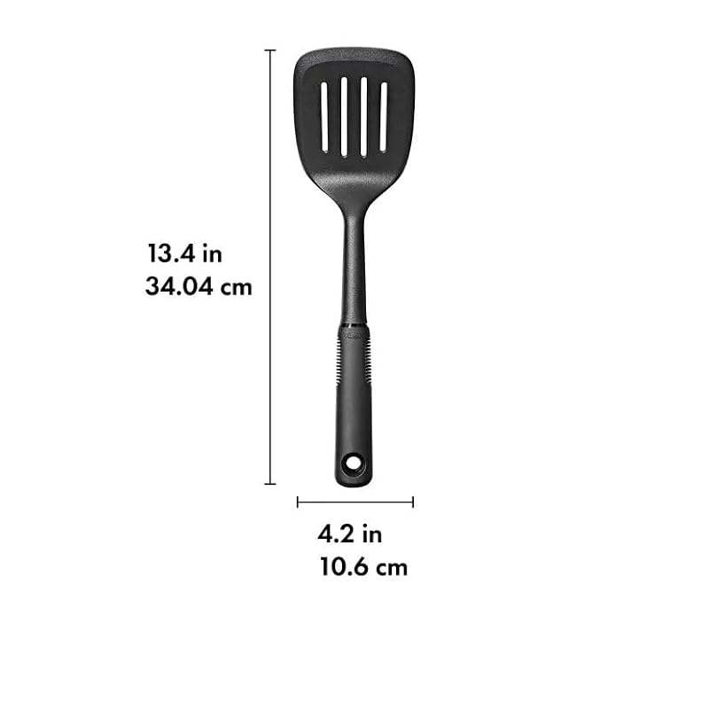 OXO Good Grips Nylon Slotted Turner - Square Kitchen Spatula