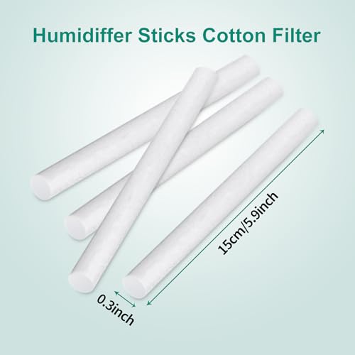 Humidifier Filter Cotton Refill 10 Pieces for Portable Car & Home Humidifiers