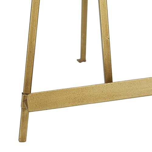 Deco 79 Easel, 13", 11"H, Gold 2