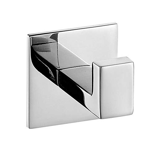 Biutimarden 304 Stainless Steel Self-Adhesive Towel Hook - 1 Pack