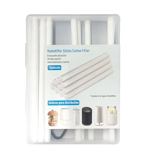 Humidifier Filter Cotton Refill 10 Pieces for Portable Car & Home Humidifiers