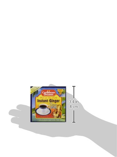 Caribbean Dreams Instant Ginger Tea - Unsweetened 14 Sachets