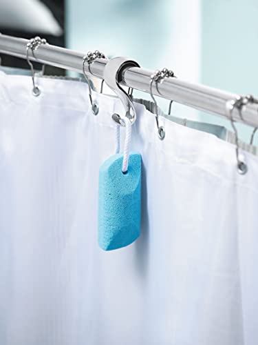Moen Chrome Shower Curtain Rings - Pack of 12 for Smooth Rolling