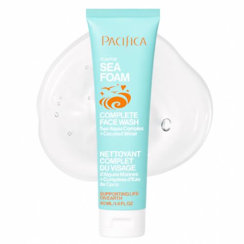 Pacifica Sea Foam Mini Face Wash & Gentle Foaming Cleanser 1.4 fl oz