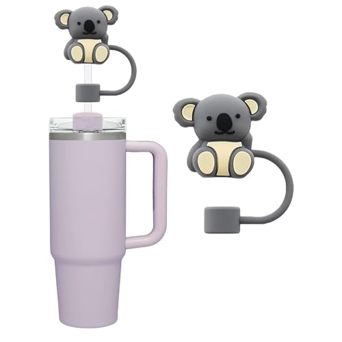 Koala Bear Silicone Straw Cover for Stanley 30/40 Oz Cup