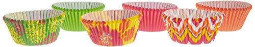 Wilton Neon Floral Baking Cups - 150 Count, 2-Inch Standard Size