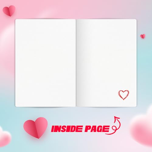 Valentine's Day Card for Him - Romantic Anniversary Greeting