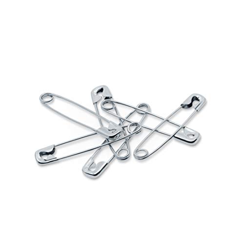 Dritz Safety Pins - 200 Pack, Size 2 Nickel-Plated Steel