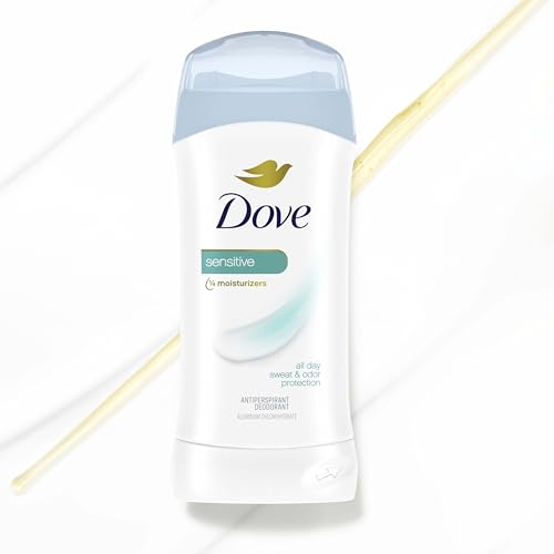 Dove Invisible Solid Antiperspirant Deodorant Stick Sensitive 2.6 oz