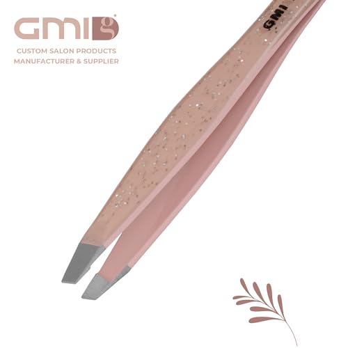 GMI Professional Stainless Steel Eyebrow Tweezers - Nude