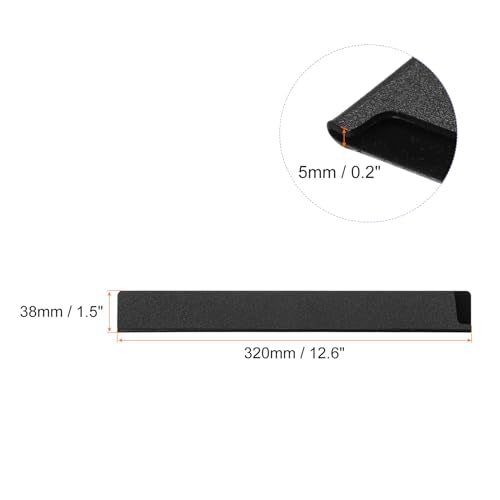 uxcell Universal Knife Edge Guard - 12.6" x 1.5" ABS Blade Protector Sleeve