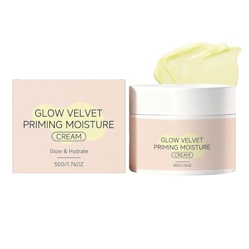 Velvet Priming Moisture Cream - Long-Lasting Hydrating Makeup Primer