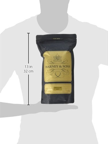 Harney & Sons Chocolate Mint Black Tea - 16 oz Loose Leaf Blend