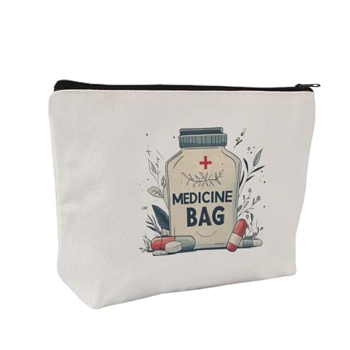 Medical Supply & Medicine Storage Pouch with Zipper