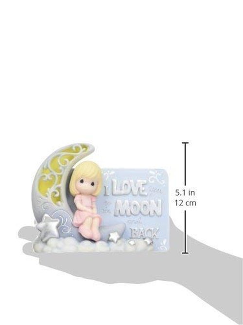 Precious Moments I Love You To The Moon & Back Led Light Resin Figurine 163408