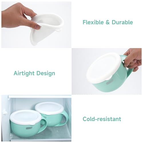 Silicone Lid for Dash Ice Cream Maker - Reusable Food-Grade Bowl Cover
