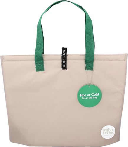 Whole Foods Market Slim Thermal Shopping Bag - Small 4 Gallon