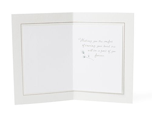 Hallmark Sympathy Card - Loved, Honored, Remembered, 5x7.2