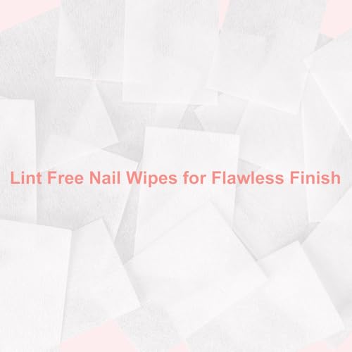 Eyxformula Lint-Free Nail Wipes 270 Pcs Gel Polish Removal Cotton Pads