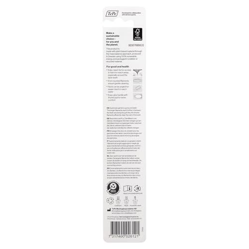 TePe Supreme Soft Toothbrush with Tapered Head for Sensitive Gums