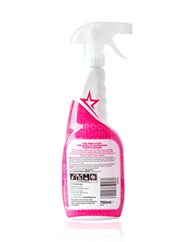 Stardrops The Pink Stuff Miracle Bathroom Foam Cleaner 750ml - 2 Pack