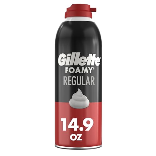 Gillette Foamy Classic Shave Foam for Men - 14.9 Oz