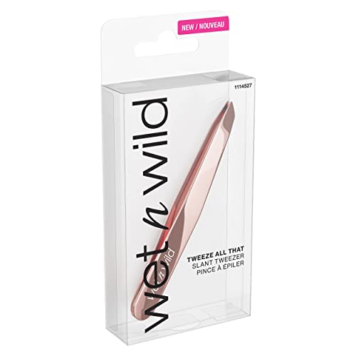 wet n wild Precision Eyebrow Tweezers Stainless Steel 2-Pack