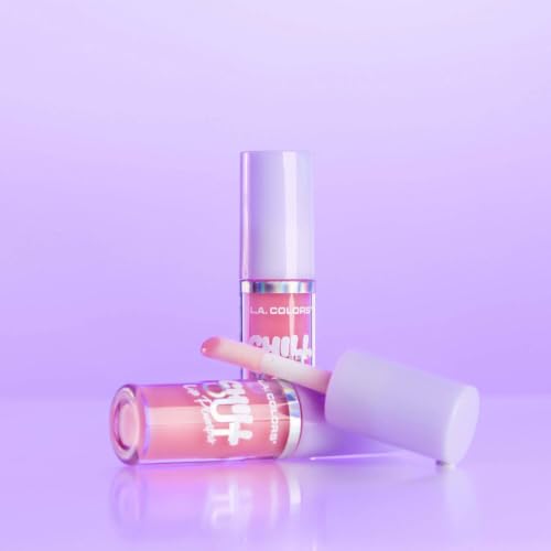 L.A. Colors Chill Out Lip Plumper - Pinky Cool Hydrating Gloss