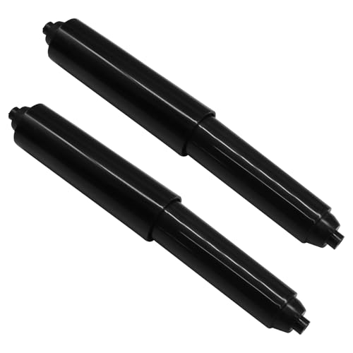 OSVJE Universal Toilet Paper Holder Set, Black - 2 Pack