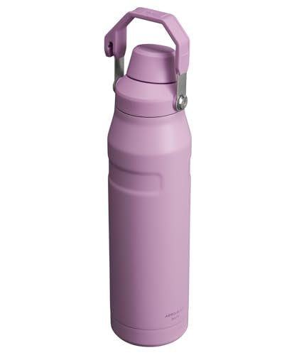 Stanley IceFlow Fast Flow Water Bottle 36 oz | Angled Spout Lid | Lightweight and Leakproof for Travel and Sports | Insulated Stainless Steel | BPA-Free | Lilac