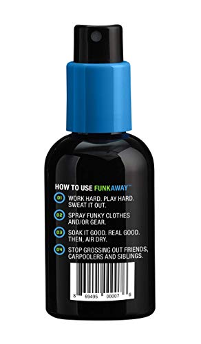 FunkAway Travel Size Odor Eliminator Spray - 3.4 oz, 12 Pack