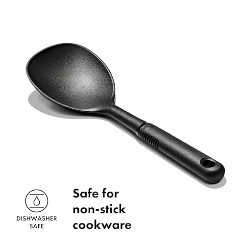 OXO Good Grips Nylon Rice Paddle - Heat-Resistant Non-Stick Safe Server