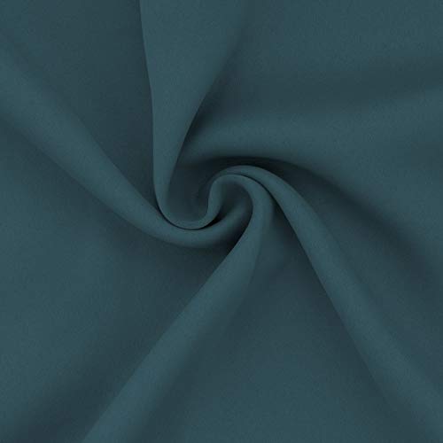 Easy-Going Bluestone Thermal Grommet Blackout Curtains, 2 Panels 52x84