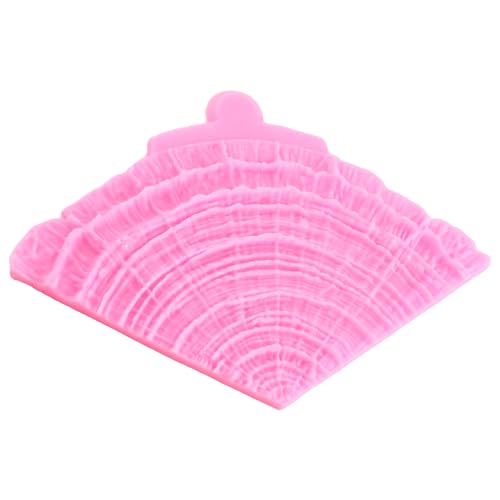 YIHUOMOLDS Tree Stump & Bark Silicone Fondant Mold for Cake Decorating