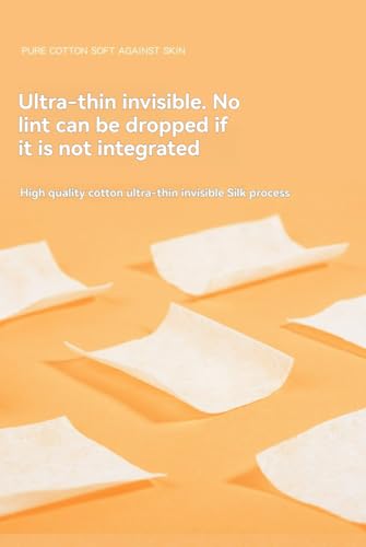 Cabiuty 100% Cotton Facial Cleansing Pads - 222 Count Makeup Remover