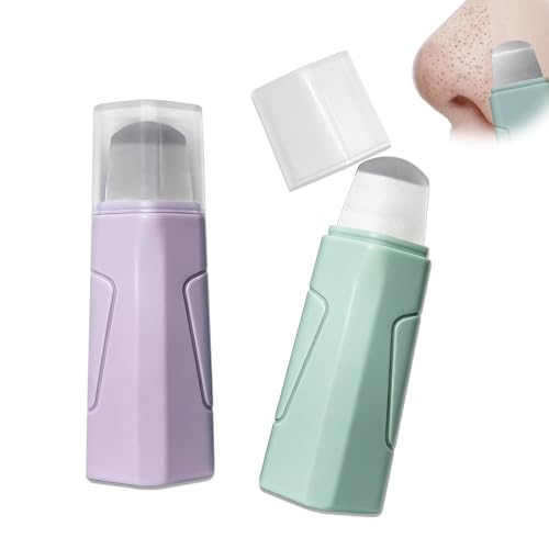 BADAO 2PCS Stainless Steel Pore Scraper & Blackhead Remover Tool Set