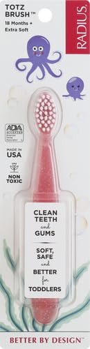 RADIUS Totz Extra Soft Toddler Toothbrush 18+ Months