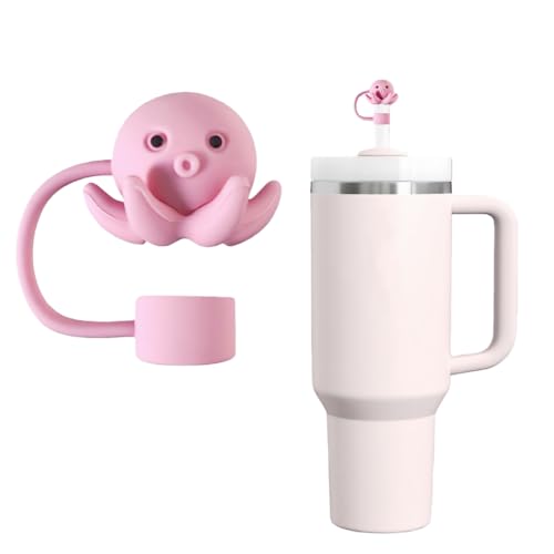Octopus Silicone Straw Cover for Stanley Cup Tumbler 30oz & 40oz