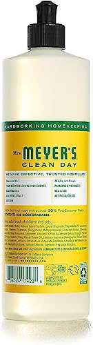 Mrs. Meyer’s Honeysuckle Dish Soap Refill 64oz - Plant-Based, Cruelty-Free