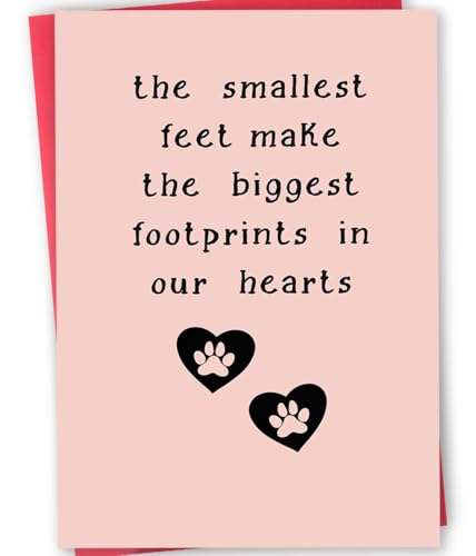 Pet Loss Sympathy Card for Dog Lovers | Heartfelt Memorial Gift