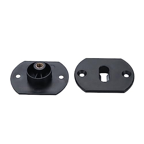 Bitray Pin Style Sofa Connectors - 4pcs Heavy-Duty Black