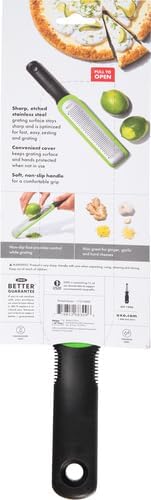 OXO Good Grips Zester & Grater - Precision Etched Blades for Effortless Citrus Zesting & Grating