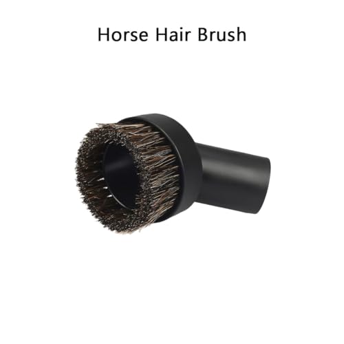 Horse Hair Dust Brush for Vacuum Cleaners 1.25" Wide Compatibility