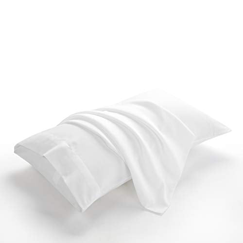 EVOLIVE Ultra-Soft Microfiber Pillowcases Set of 2 - 20"x30" White