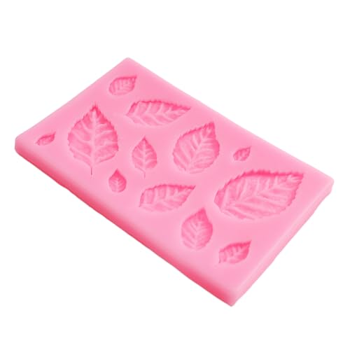 Rose Leaf Silicone Fondant Mold for Cake Decorating & Crafts